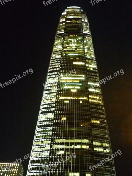 Hong Kong Architecture Building Skyscraper Ifc 2 Tower