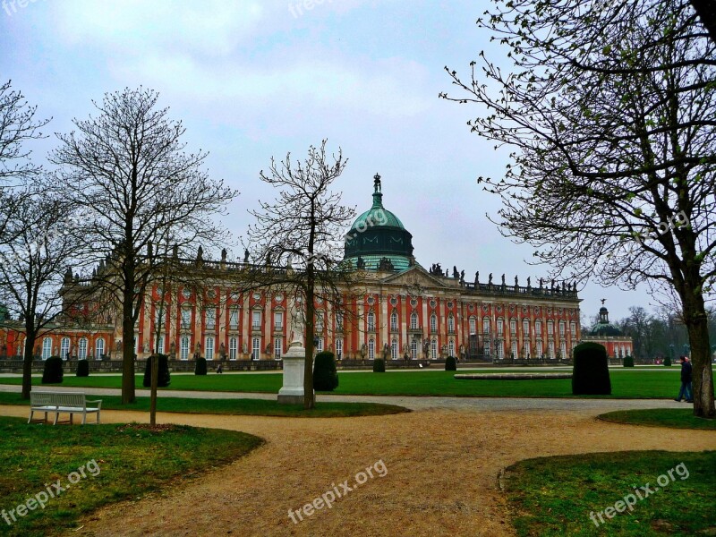 Palace Potsdam Building Heritage Landmark