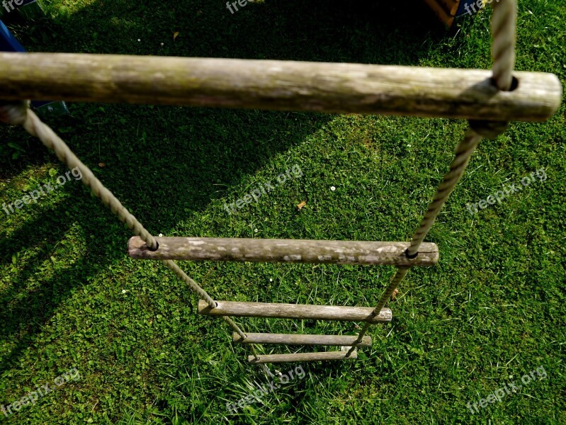 Rope Ladder Playground Head Bobble Head Climb