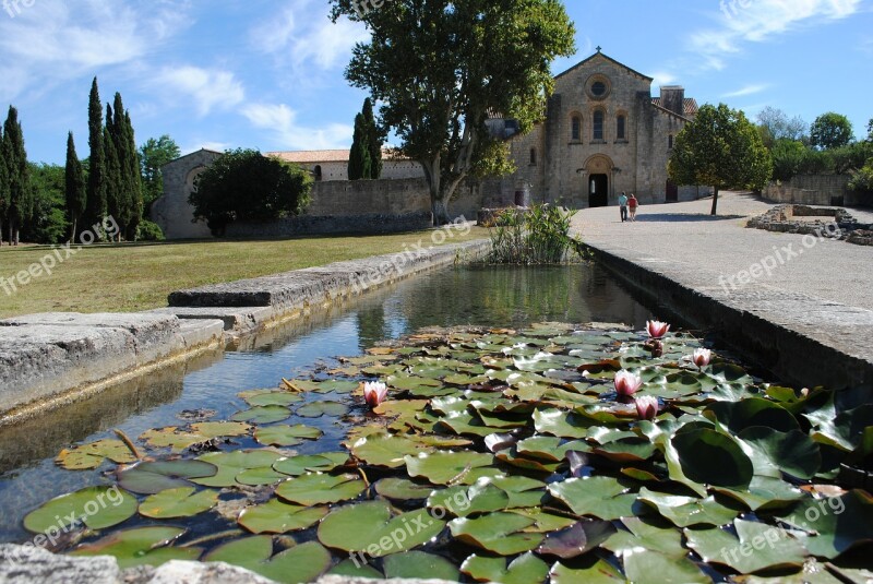 Monastery Abbey Silvacane France Romanesque