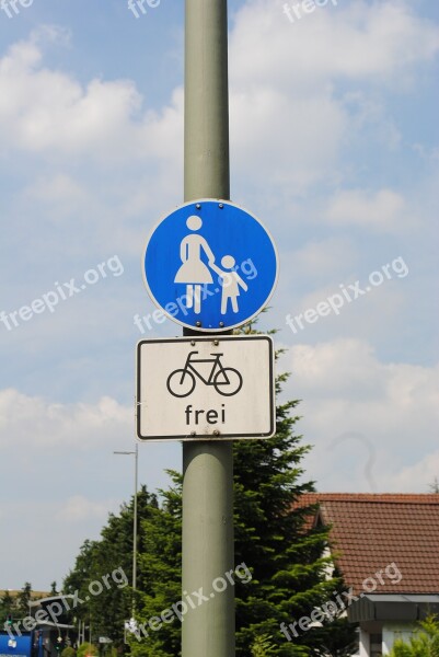 Walk Pedestrian Street Sign Free Photos