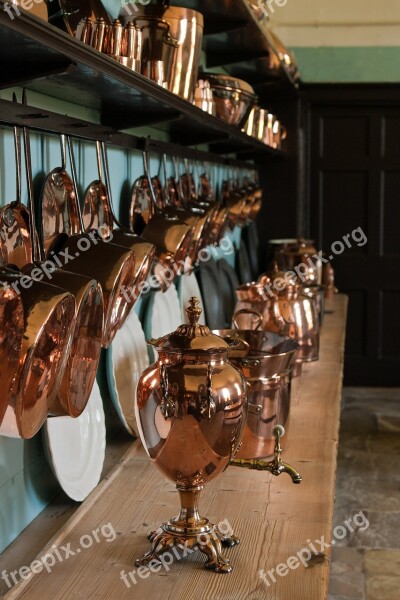 Copper Samovar Copper Utensils Kitchen Ornate Shiny