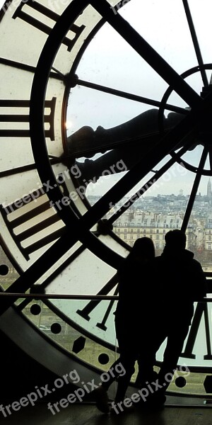 Musee D'orsay Paris Clock Shadow Play Station Clock