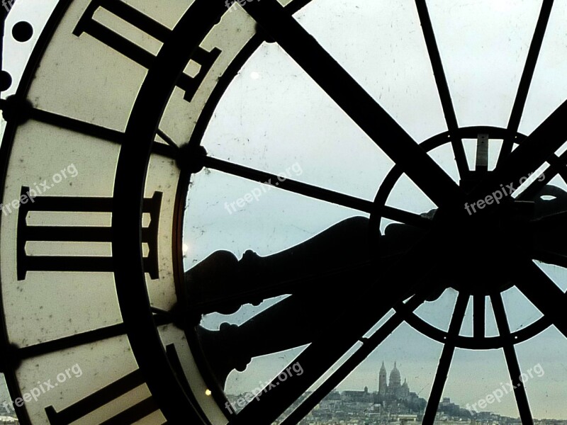 Musee D'orsay Paris Clock Shadow Play Station Clock