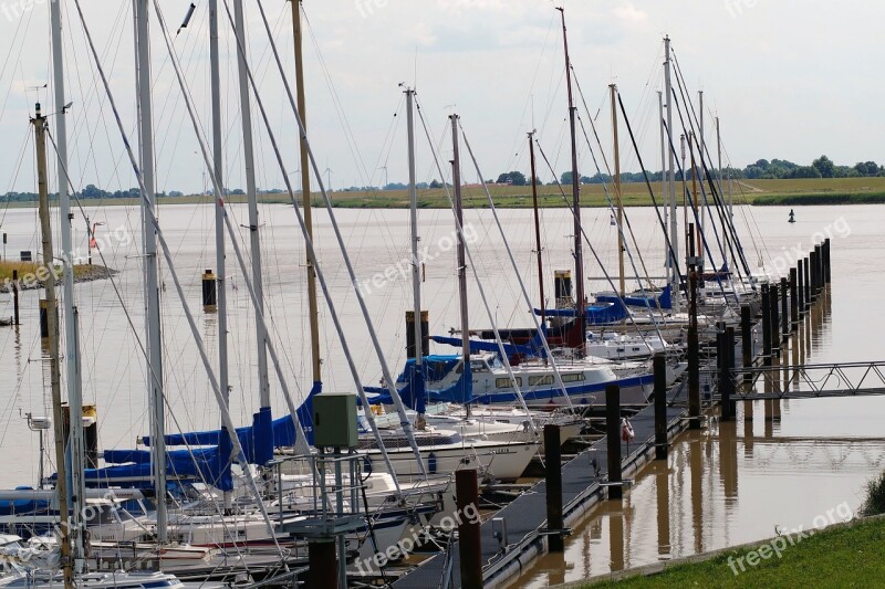 Port Marina Boats Sailing Boats Vacations