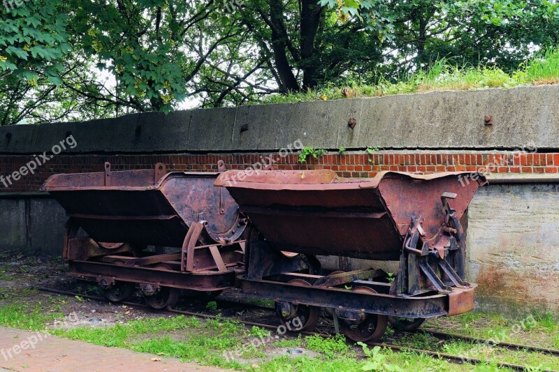 Transport Trolley Lore Pebble Old Rusty