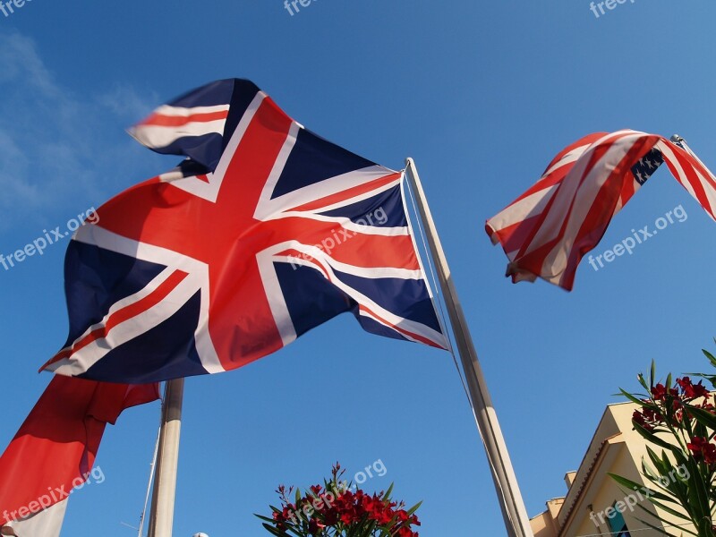 Flag English Usa United States United Kingdom