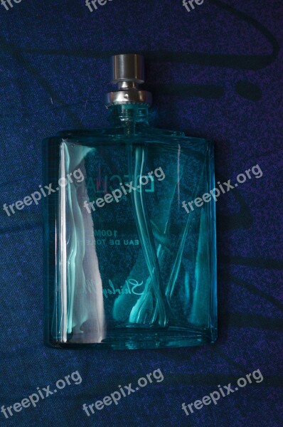 Men's Perfume Perfumes Blue Perfume Bottle