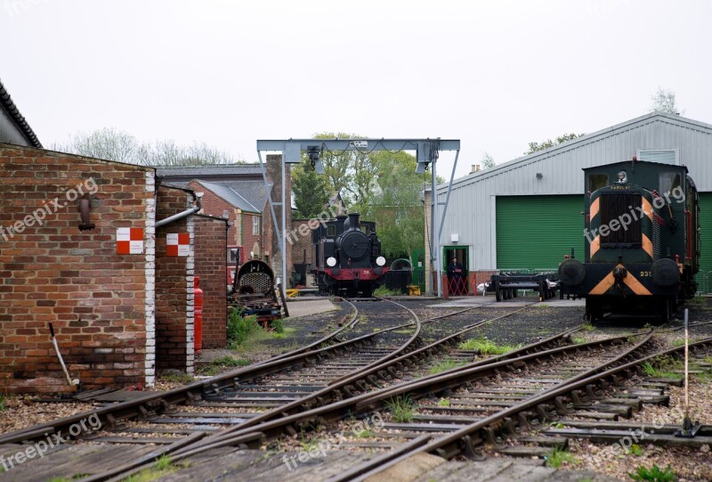 Steam Locomotive Railway Diesel Locomotive Heritage Track