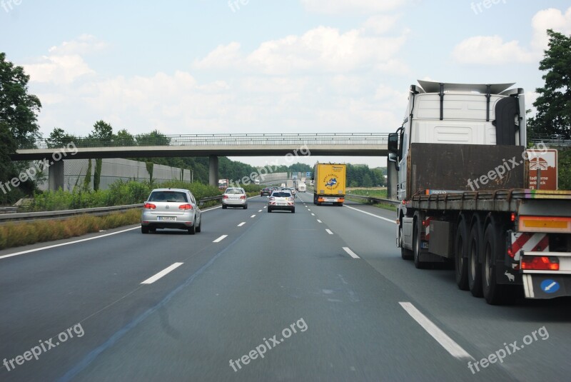 Remote Traffic Truck Transport Of Goods Logistics Highway