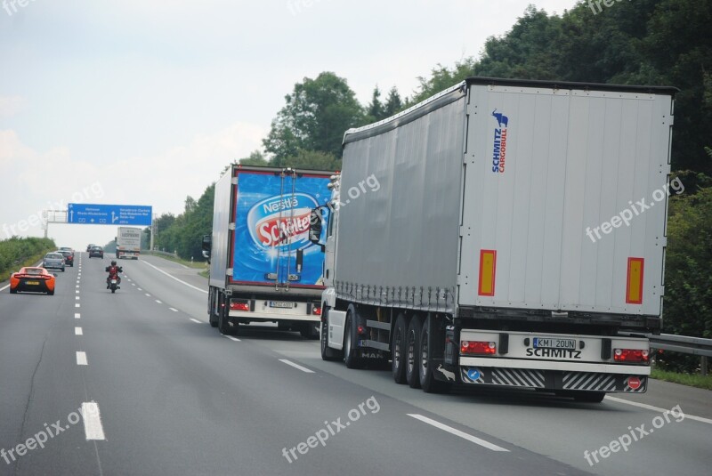 Remote Traffic Truck Transport Of Goods Logistics Highway