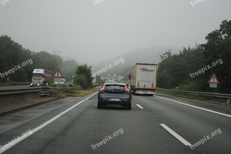 Driving School Driving A Car Streets Highway Germany