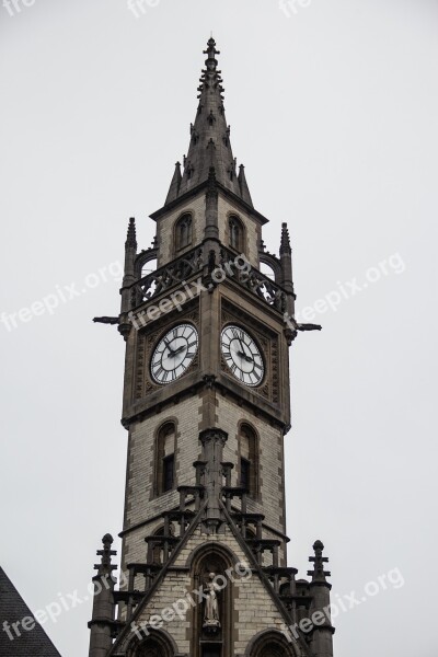 Tower Architecture Center Building Ghent