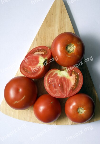 Tomato Food Healthy Fresh Vegetable