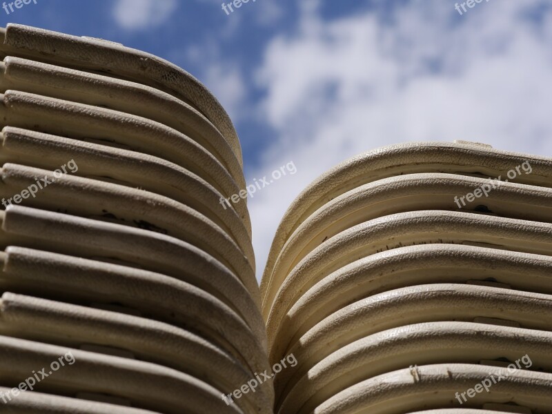 Stack Of Chairs Stack Pile Free Photos