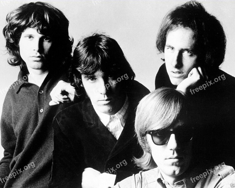 Jim Morrison John Densmore Robby Krieger Ray Manzarek The Doors