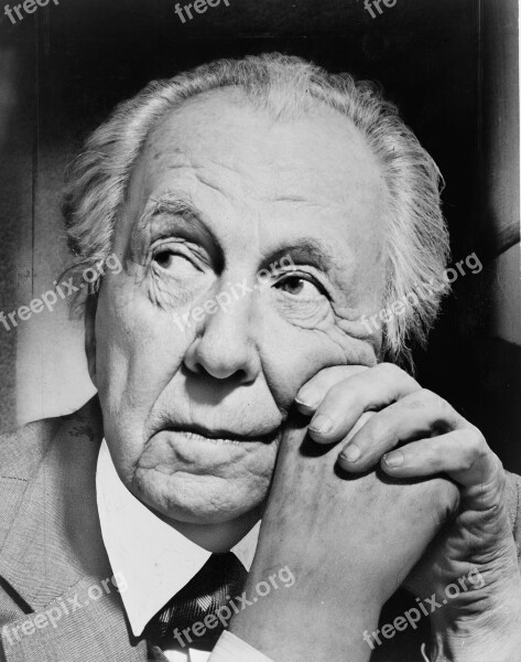 Frank Lloyd Wright American Architect Interior Designer Writer Educator