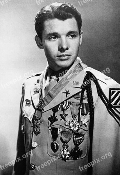 Audie Murphy War Hero Actor Horse Breeder Song Writer