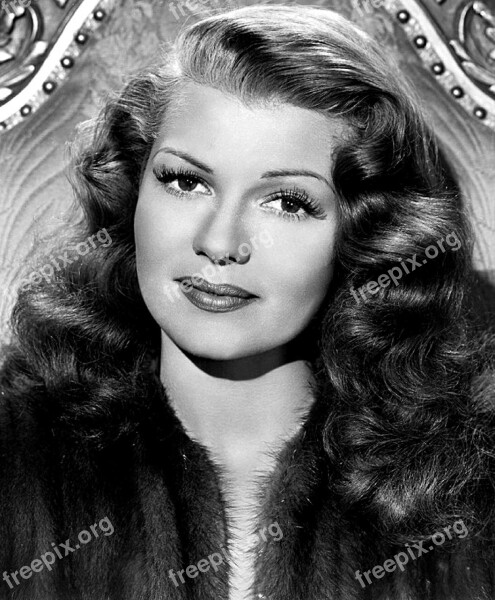 Rita Hayworth Actress Movies Classic Retro