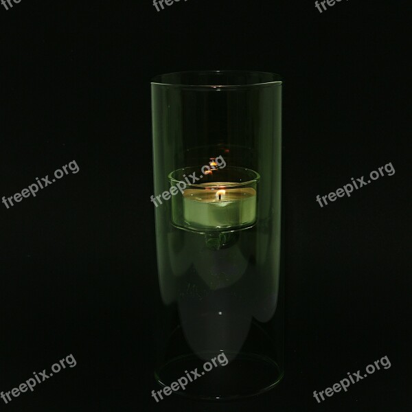 Candle Light Lighting Decoration Glass