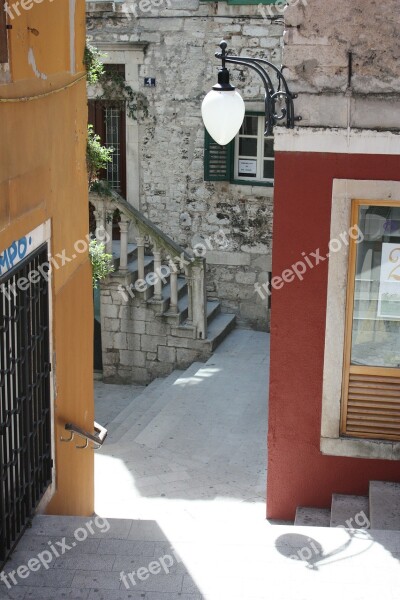 Croatia Dalmatia Houses Architecture Old Town