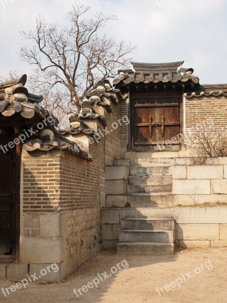 Forbidden City Changdeokgung Republic Of Korea Traditional Free Photos