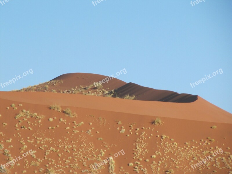 Dune Desert Sand Sky Landscape