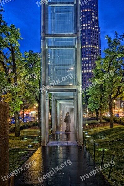 Boston Massachusetts Holocaust Memorial Downtown