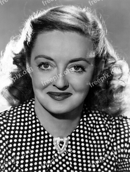 Bette Davis Actress Classic Movie Nostalgia