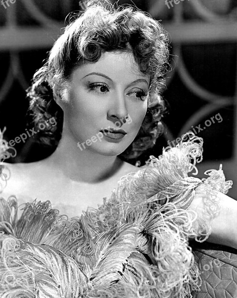 Greer Garson Actress Vintage Retro Movies