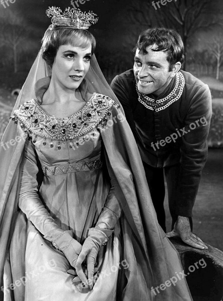 Richard Burton Julie Andrews Actor Actress Classic