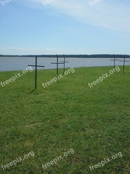 Jamestown Graves Grave Markers James River America