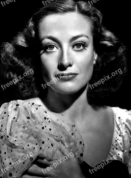 Joan Crawford Actress Classic Movie Nostalgia