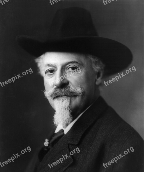 William Cody Western Cowboy Performer Buffalo Bill