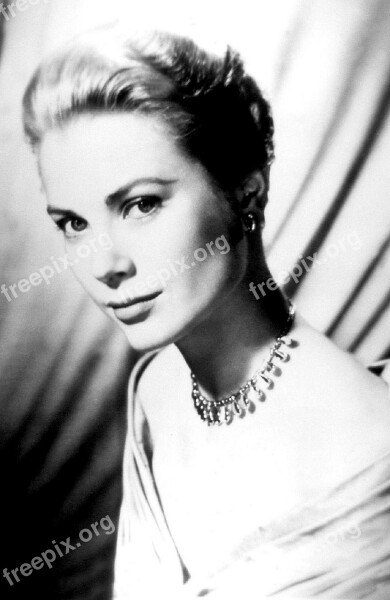 Grace Kelly Actress Vintage Movies Motion Pictures