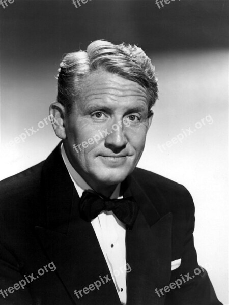 Spencer Tracy Actor Vintage Movies Motion Pictures