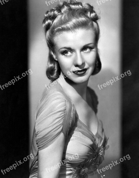 Ginger Rogers Actress Vintage Movies Motion Pictures