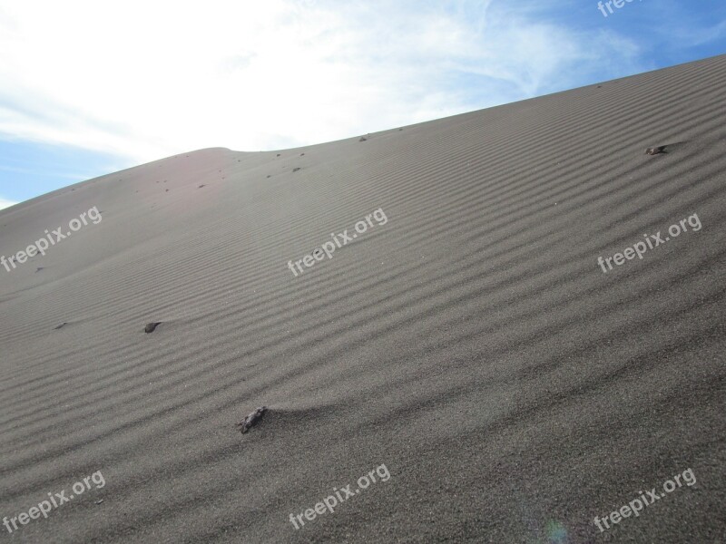 Atacama Dune Desert Clouds Sky