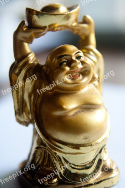 Buddha Laughing Figure Fat Belly