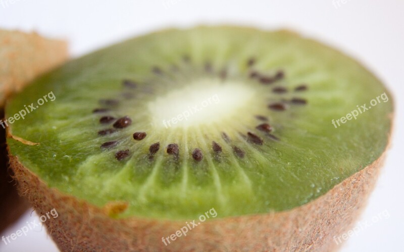 Kiwi Fruit Cut Healthy Food