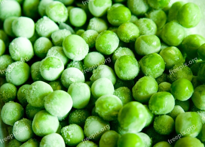 Peas Green Vegetables Food Organic