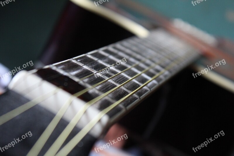 Acoustic Guitar Strings Guitar Musical Instrument Free Photos