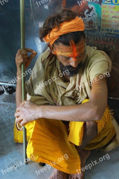 Sadhu Indian Monk Holy Man Religion