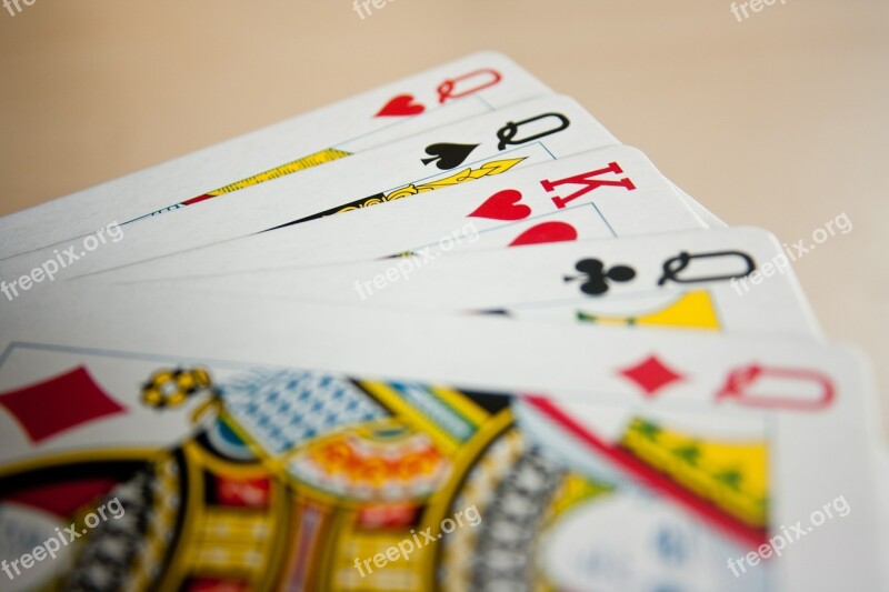 Card Deck Kings Queens Cards Casino