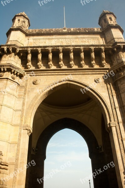 Gateway Of India Mumbai Gate Architecture Monument