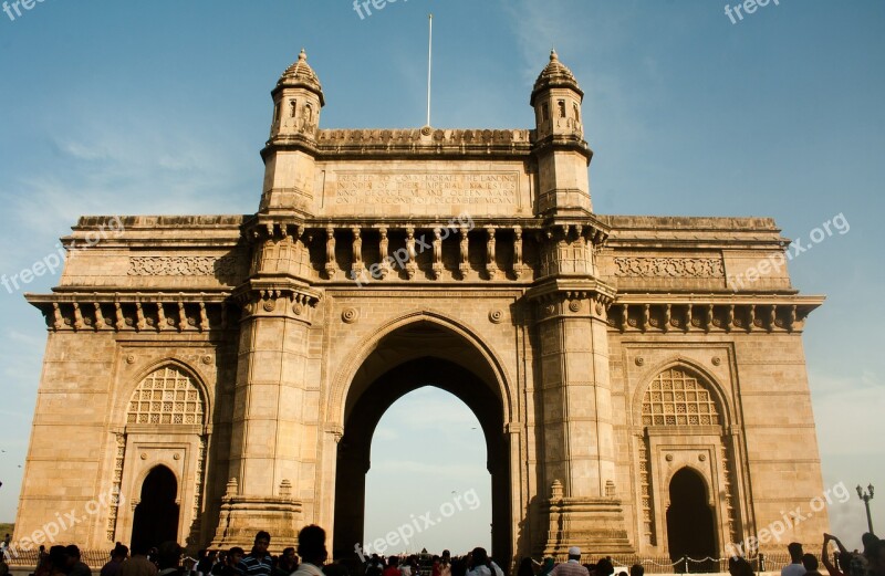 Gateway Of India Mumbai Gate Architecture Monument