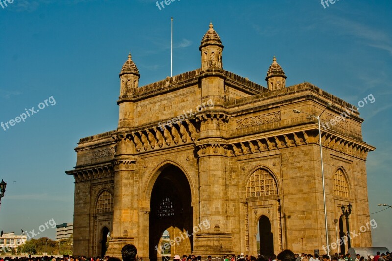 Gateway Of India Mumbai Gate Architecture Monument