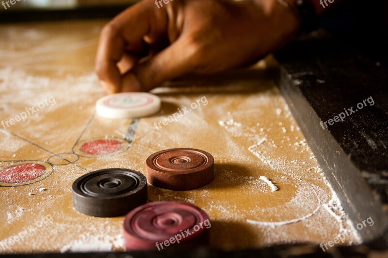 Carrom Shot Karrom Table Game Game