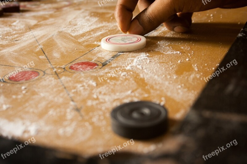 Carrom Karrom Table Game Game Pieces