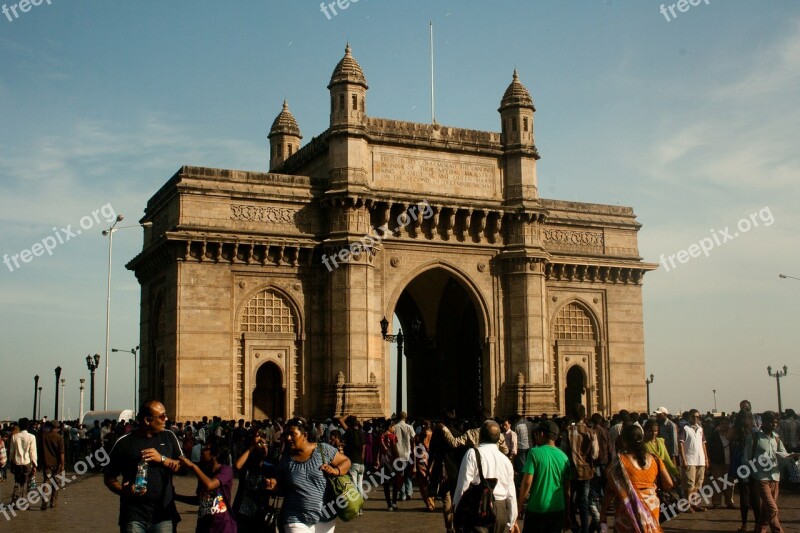 Gateway Of India Mumbai Gate Architecture Monument